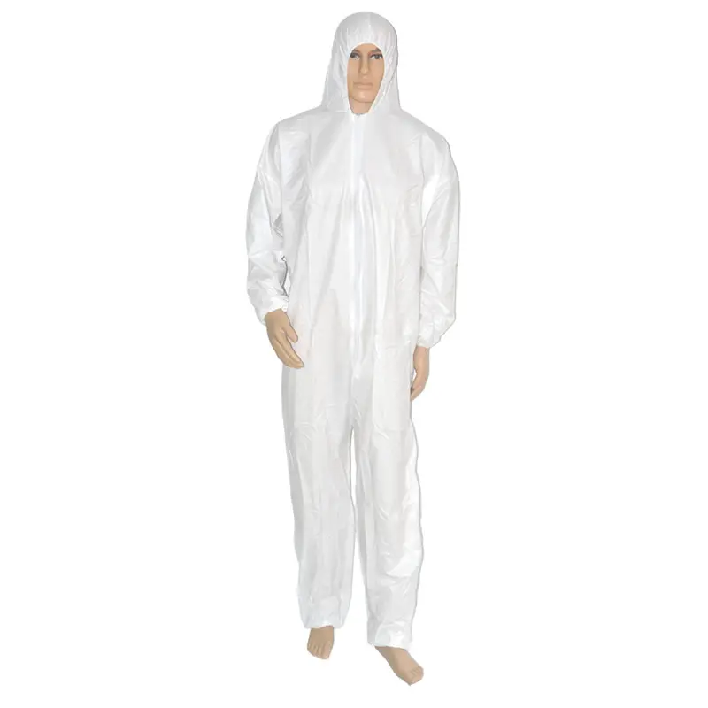 보호 경량 일회용 SMS Coverall 정장