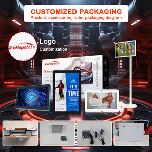10.1 Inch L-Shaped <strong>Android</strong> 11 Tablet PC Touch Screen LCD for Shopping Mall Food Ordering Elevator Wayfinding &amp; Education Use - Product Image 5