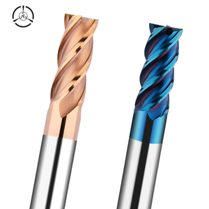 HRC karbit freze bıçakları işleme kare top kafa yarıçapı yuvarlak burun 4 flüt uç freze kare alaşım freze CNC aracı - Product Image 6