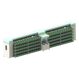 Clasificador de paquetes inteligente 3D automático Putwall con sistema de robot de clasificación para uso logístico expreso de comercio electrónico - Product Image 3