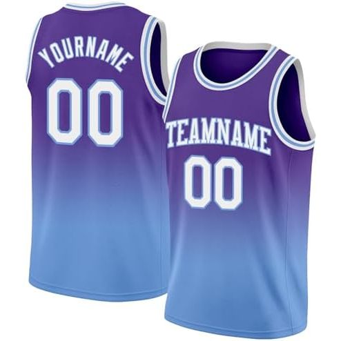 Purple Lakes Blue - White