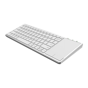 Teclado inalámbrico de 2,4G con panel táctil, teclado inalámbrico de oficina ultrafino, panel táctil