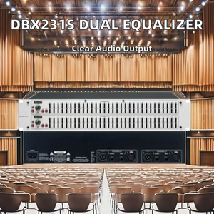 ตัวปรับเสียงกราฟิกกราฟิกแบบมืออาชีพ31ย่านความถี่สูง DBX231S ความถี่48กิโลเฮิรตซ์ - Product Image 3