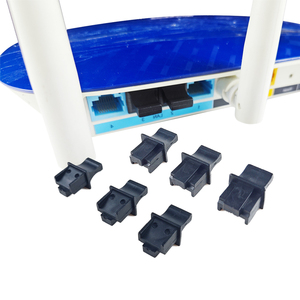 Ethernet Hub Port Rj45 Anti Dust Cover Cap Protector Plug <strong>Network</strong> Port Rj45 Dust Plug for Laptop/ <strong>Computer</strong>/ Router - Product Image 3