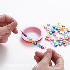 桃生0.6-1.0mm12彩色松紧线套装diy手链项链串珠专用厂家批发 - Product Image 3