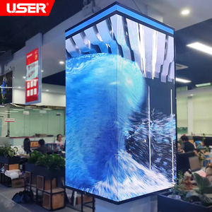 Fabrika fiyat esnek led perde akıllı ekran tam renkli kavisli ekran katlanabilir led video ekranı paneller yumuşak led ekran - Product Image 4