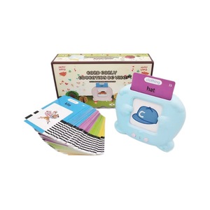 Children's Handheld <strong>Learning</strong> <strong>Machine</strong> for Multilingual Flashcard Reader Speech Therapy Visual Vocabulary Cognitive Education Tool - Product Image 1