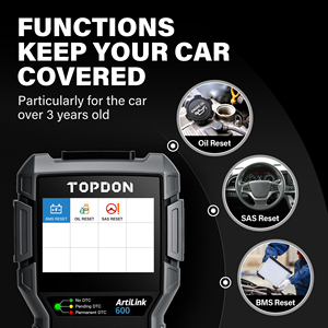 TOPDONAL600多機能診断自動Ecuカーコードリーダー2022 Obd11カースキャナーのカースキャナー - Product Image 4