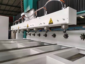 CA-1225 de buena calidad, enrutador Cnc de madera 3d de 4 ejes, multicabezal giratorio, 8 cabezales, para carpintería - Product Image 6