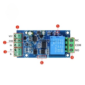 Scheda di sviluppo dell'interruttore del modulo relè Modbus-Rtu 1way RS485/TTL