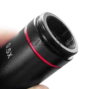 0.5X <strong>C</strong> <strong>Mount</strong> 23.2mm Electronic Microscope Adapter Eyepiece Reduction Lens Microscope Camera Lens for Microscope <strong>CCD</strong> Camera - Product Image 2