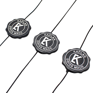 Etiquetas colgantes de cuerda de bloqueo ecológicas, logotipo de marca personalizado, plástico de PVC para ropa, zapatos de ropa en relieve sostenibles - Product Image 3