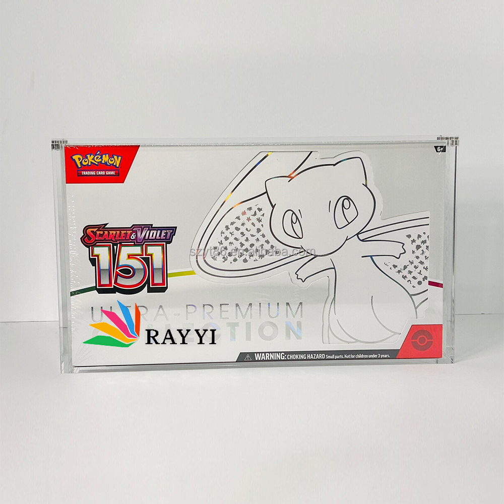 Boîtier en acrylique pour Pokémon 151 UPC