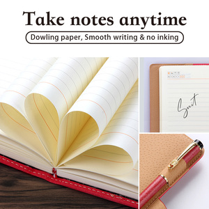 Bloc de notas A5 de color elegante, precio de fábrica, impresión profesional, cuaderno simple personalizado - Product Image 4
