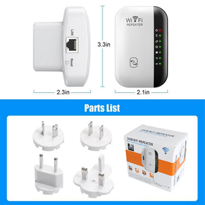 WPS Router 300Mbps ripetitore Wireless WiFi Booster segnale WIFI a lungo raggio amplificatore di rete Wifi Extender - Product Image 6