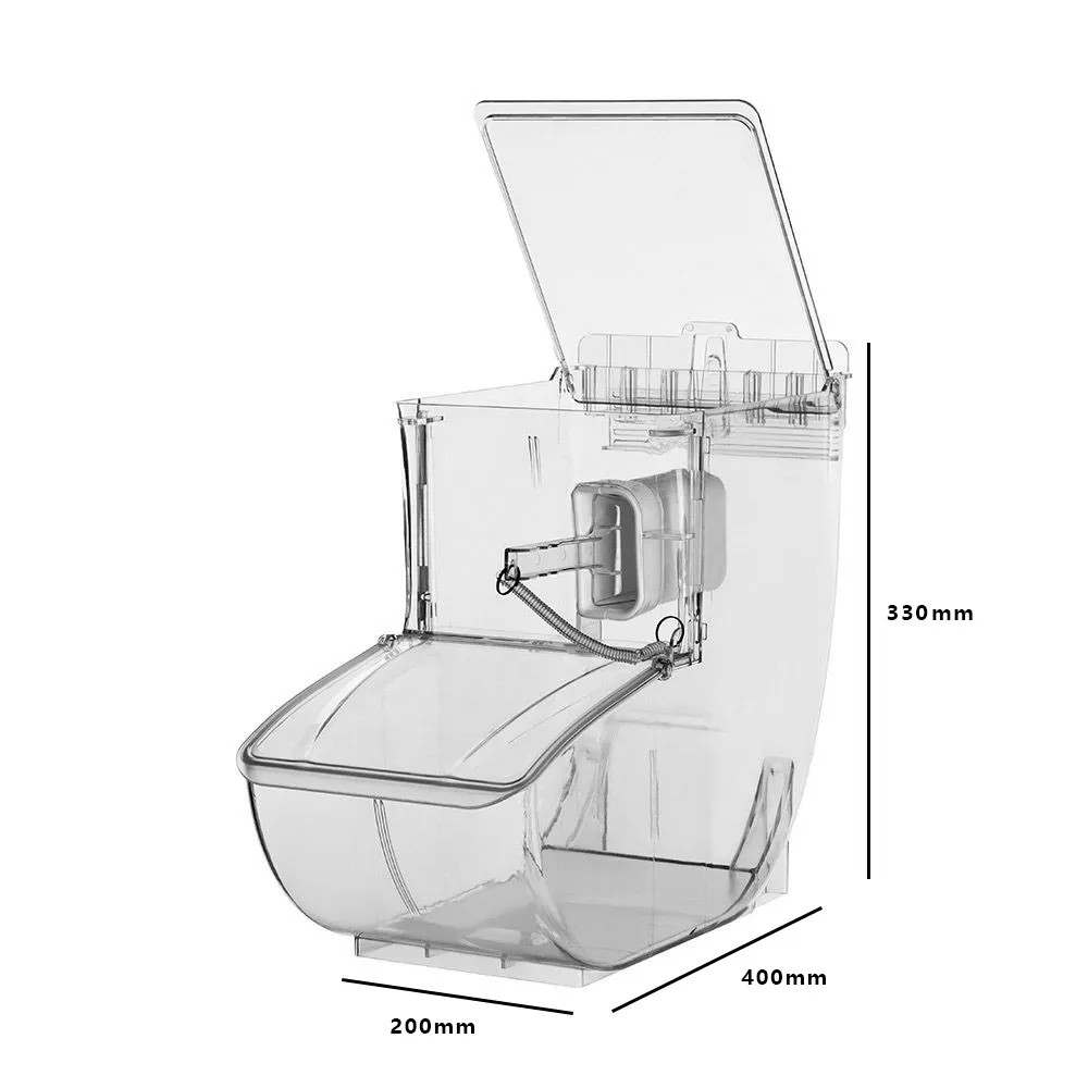 Retail Display Droge Bulk Voedsel Bin Koffieboon Container Met Scoop