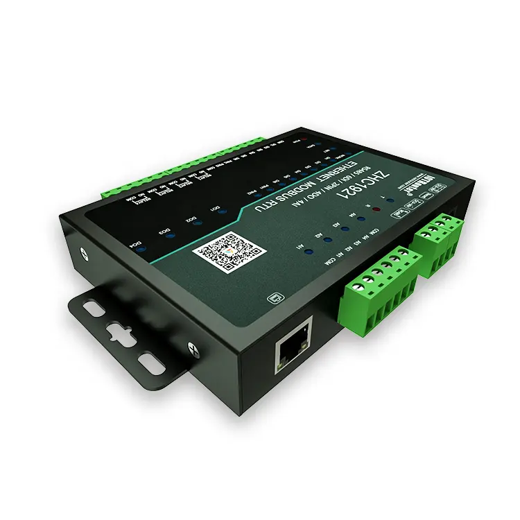 Dispositivo de Control y adquisición de datos de red, analógico/Digital/relé de 16 canales, Ethernet a rs485 Modbus RTU