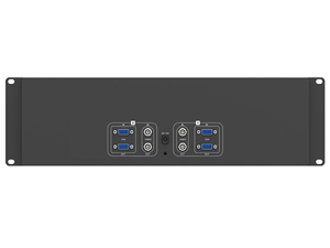 Lilliput RM7024 Dual 7&quot; LED Backlit Panel 3RU Dual VGA <strong>Composite</strong> Signals <strong>Input</strong> Rackmount <strong>Monitor</strong> - Product Image 4