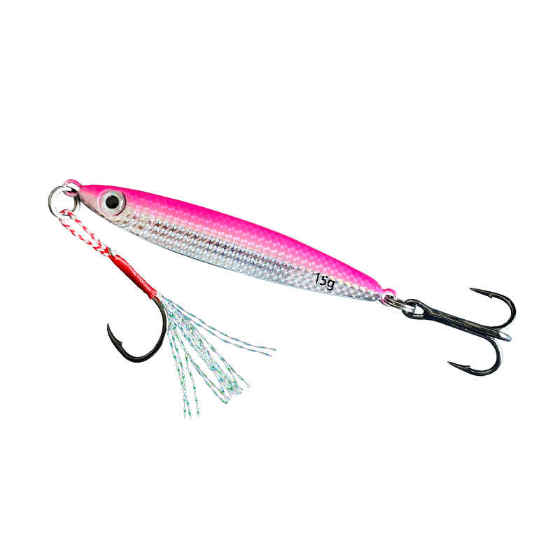 Pink back-silver body