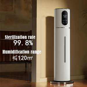 家庭用空気加湿器大容量リモコンタッチスクリーンコントロール寝室家庭用屋内8L - Product Image 2