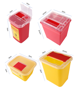 Пластиковый одноразовый контейнер для медицинских отходов - Product Image 1