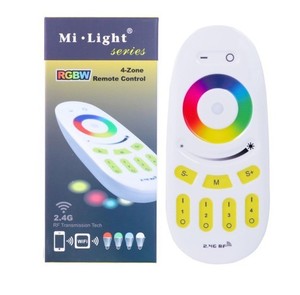 Светодиодный умный пульт дистанционного управления RGBW Milight FUT096 Беспроводной RF 2,4 ГГц 4 зоны сенсорный экран Регулируемая яркость красочный - Product Image 1