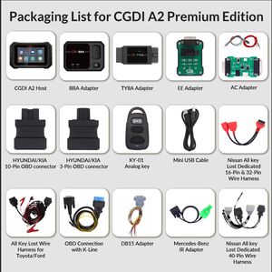 CGDI A2 <span class=keywords><strong>Programmer</strong></span> kunci untuk BDC2 pemrograman kunci/EIS/kata sandi kalkulasi/baca dan tulis kunci/Generate File kunci - Product Image 6