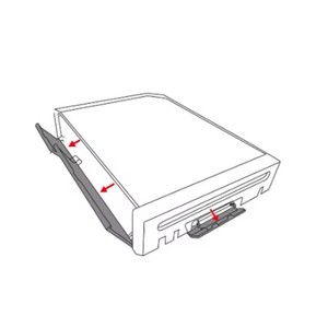 Nintendo Wiies Shell kılıf konsolu onarım parçaları için plastik yedek hafıza kartı kapı kapağı - Product Image 6