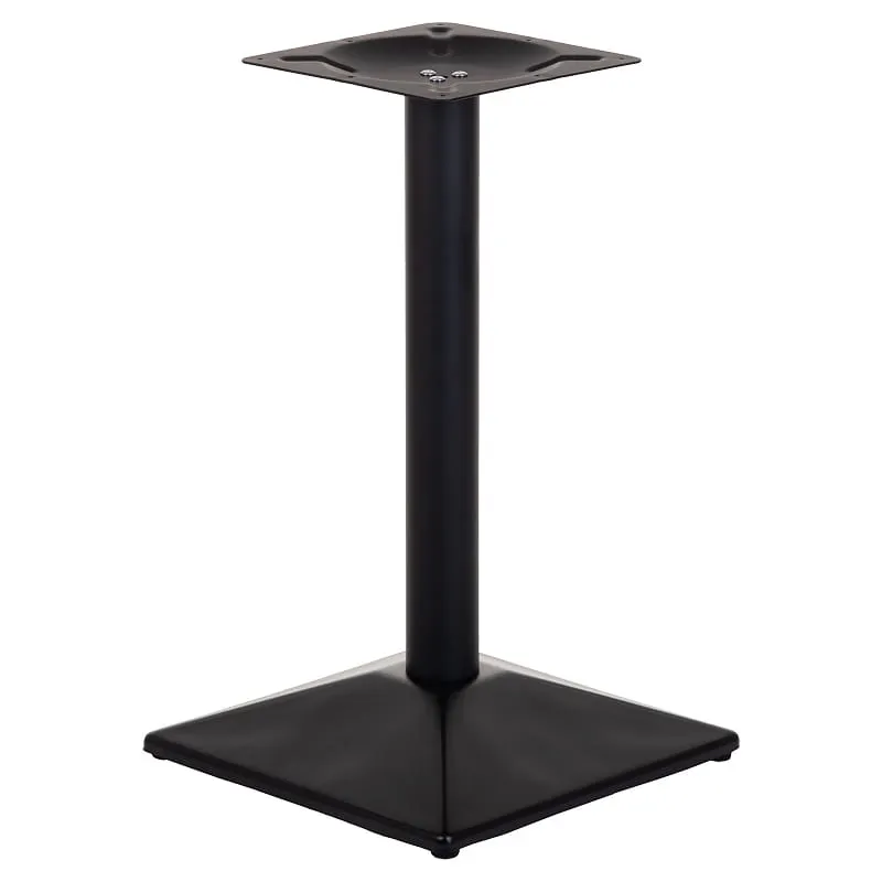 Design nordique élégant dessin décoratif en fonte métal industriel café hauteur pied de Table pour meubles