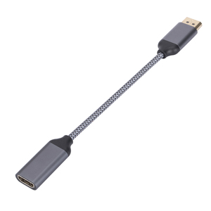 Justlink DP <strong>to</strong> <strong>HDMI</strong> Adapter 4K60Hz DisplayPort <strong>to</strong> <strong>HDMI</strong> Video Adapter Aluminum Shell DP Male <strong>to</strong> <strong>HDMI</strong> Female Cable for Monitor - Product Image 2
