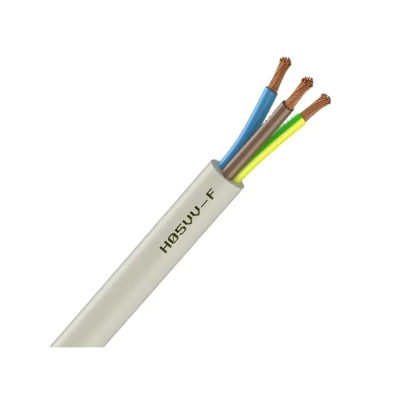 Especificação de cabo de PVC flexível harmonizado HO5VV-F