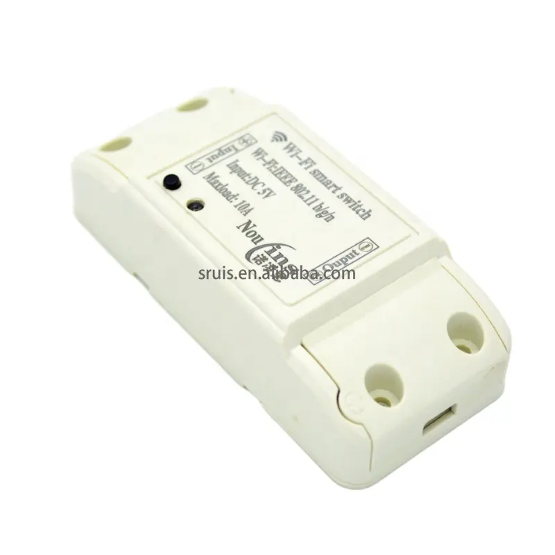 1CH 7V 9V 12V 24V DC WiFi Switch Relay Domotica Module Control by Phone On Android e IOS per Light Garage Door smart home