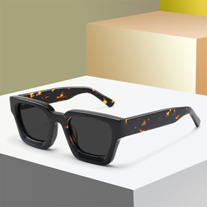 نظارات شمسية مربعة سميكة من CONCHEN للبيع بالجملة مستقطبة عالية الجودة مصنوعة يدويًا حسب الطلب-شعار عصري - Product Image 5