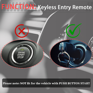 <strong>OBD</strong> <strong>Key</strong> Self <strong>Programmer</strong> and Keyless Enter <strong>Remote</strong> 6 Button Kit Compatible for Jeep Dodge Chrysler M3N5WY783X IYZ-C01C - Product Image 3
