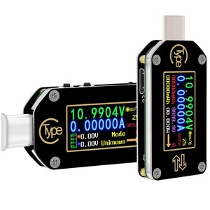 Akım ölçer multimetre PD RD TC66 tip-c USB iletişim PD tetik voltmetre pil USB Tester - Product Image 2