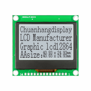 1.9 pollici Cog Display LCD 12864 produttore 128x64 ferro telaio modulo LCD porta seriale 128x64 ST7565 Display LCD fabbrica diretta