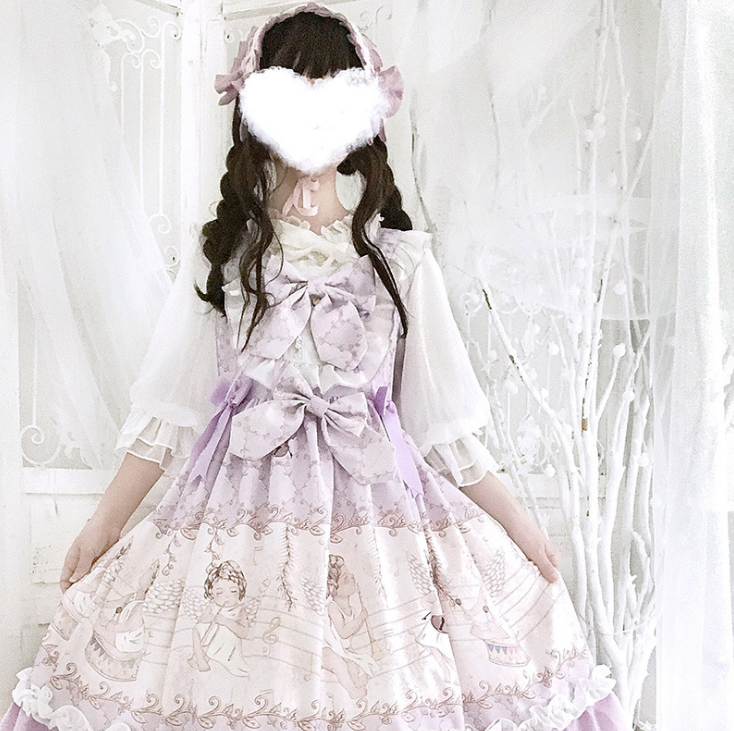 light purple+Hair band