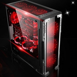 ミニ産業用PCデスクトップコンピューターPC産業用Quite Core i9 16GB Ram SSD HDD GTX 1660 6GB GPU24インチWin10Proシステムユニット - Product Image 2