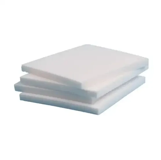 Белая пластина из ПТФЭ 5 мм, скользящая опорная пластина из ПТФЭ, фланцевая прокладка