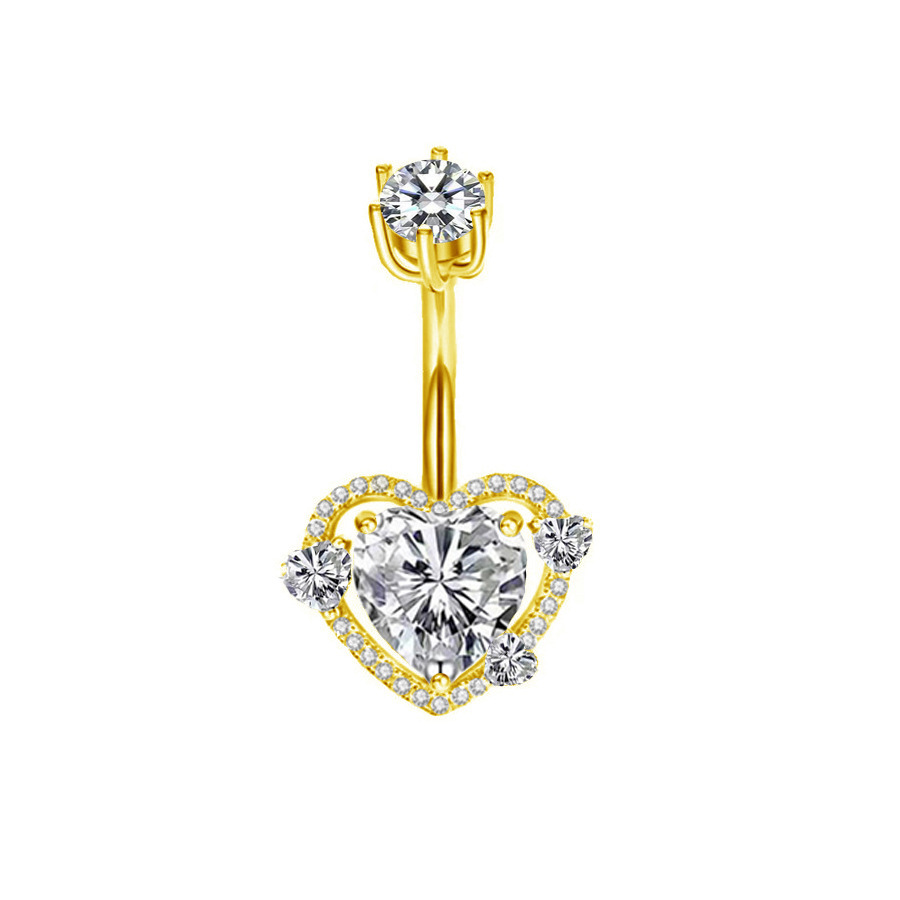 Corazón de oro de seis garras
