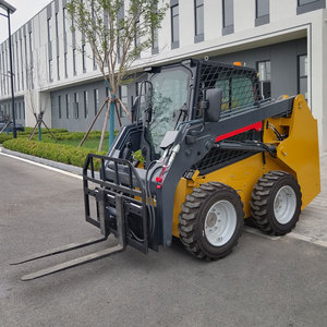 Minicargadora diésel de alta resistencia del fabricante chino 2T 3T 4T, supercargadora con orugas