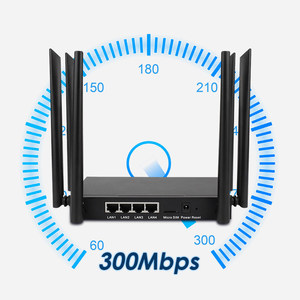 4G Wifi6 Cpe Sim kartlı Router 4 Lan ağ cep Modem 4G Wifi Hotspot yönlendiriciler Lte Sim kart 300Mbps Max Lan veri hızı