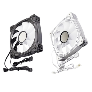 QiuzAim 120mm ARGB Desktop PC Case Fan Dual Side y Center Mirrors Pantalla a color infinito Refrigeración óptima Computadora universal - Product Image 6