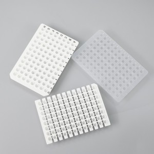 Bán buôn pcr/qpcr tấm 0.1ml 0.2ml 40μl 96 & 384 cũng microplates Ốp chân tường & không ốp chân tường thời gian thực pcr tấm - Product Image 4