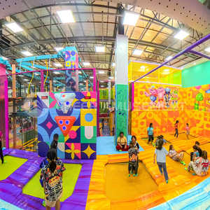 CHEER ศูนย์รวมความบันเทิงสำหรับเด็ก, อุปกรณ์สนามเด็กเล่นในร่มที่มีสีสัน - Product Image 4