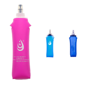 Tùy Chỉnh Tpu 250Ml 300Ml 500Ml Mềm <span class=keywords><strong>Flask</strong></span> Không Thấm Nước Chạy Chai Ráp Chai Nước Cho Đi Bộ Đường Dài Đi Xe Đạp Leo Núi - Product Image 4