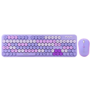 GEEZER Honeycomb <strong>Keyboard</strong> <strong>Mouse</strong> Combo with Various Color and Beautiful <strong>Mouse</strong> <strong>Use</strong> in <strong>Computer</strong> in Stock