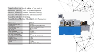 เครื่องรีดเกลียวอัตโนมัติ Z28-400ลดแรงงานและปรับปรุงประสิทธิภาพ - Product Image 3