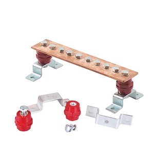 Factory Directly Sale Copper <strong>Busbar</strong>,Telecom Grounding Bus bar ,Copper Flat Tape - Product Image 1