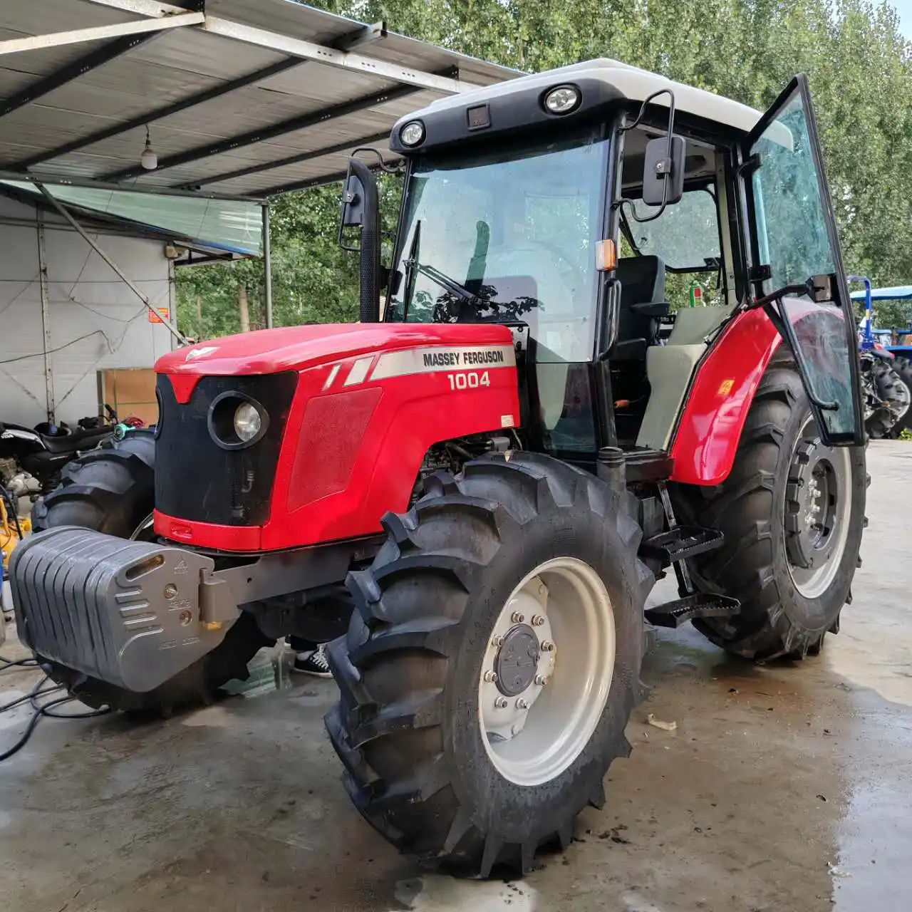 Tractor agrícola de segunda mano, venta de proveedor de China, comprar 100HP Massey Ferguson, 4WD